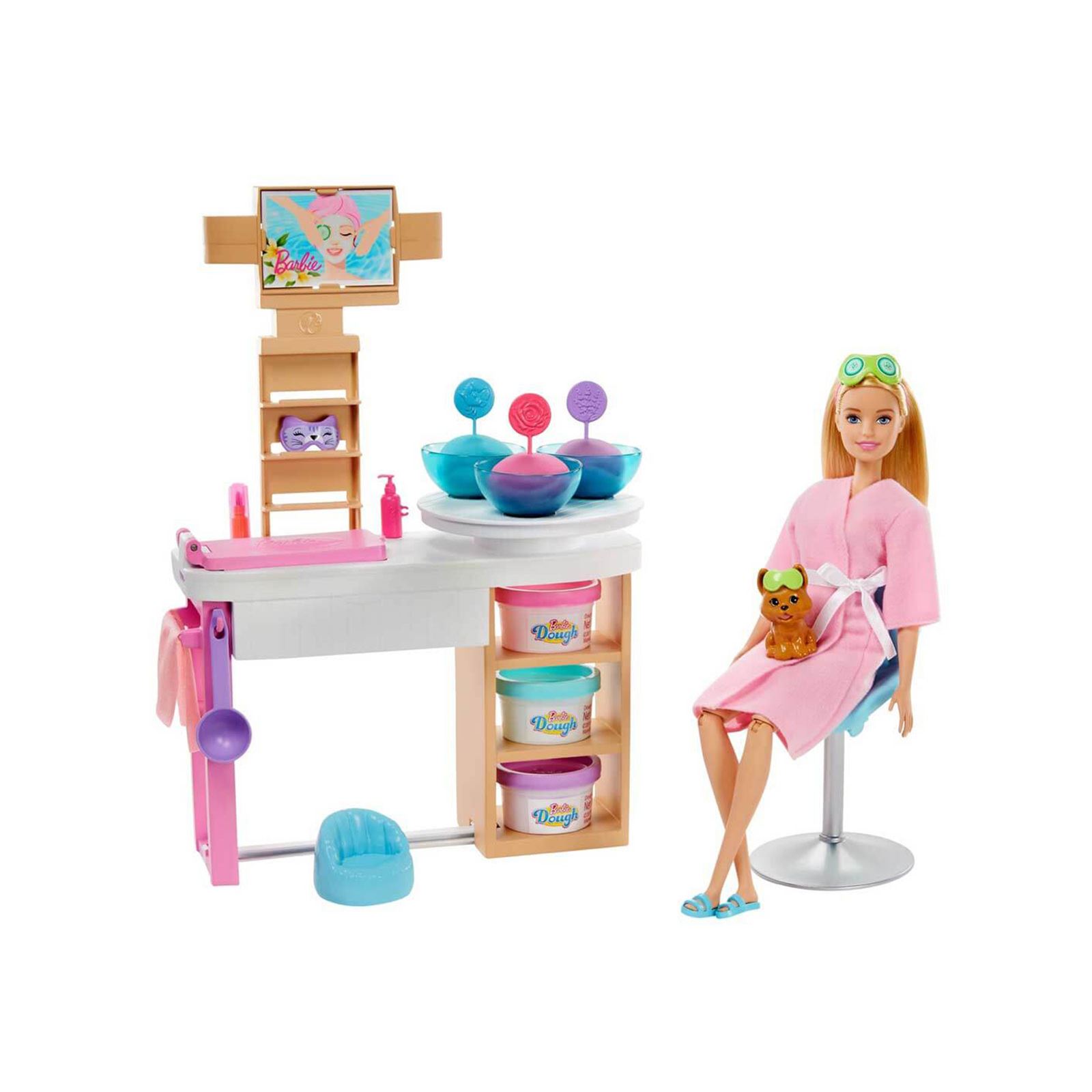 Barbie Yuz Bakimi Yapiyor Oyun Seti Fiyati Mtl Gjr84